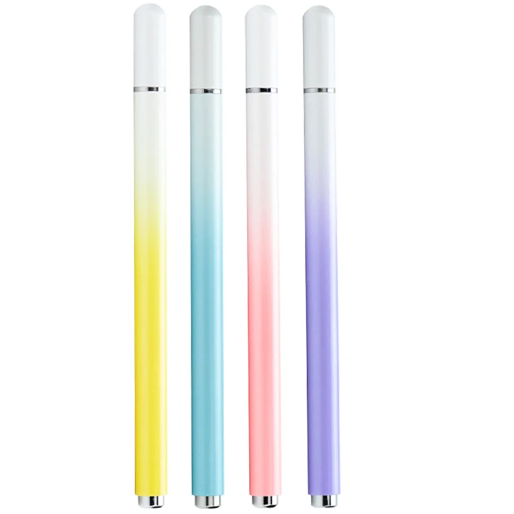 4 قطعة أقلام ستايلس متدرجة الألوان عالمية عالية الحساسية بالسعة اللمس القلم للكمبيوتر اللوحي الهاتف الذكي رسم الكتابة #5