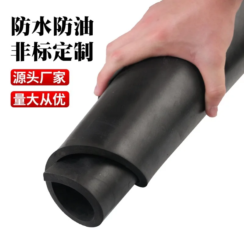 Neoprene Rubber Sheet Roll Solid Rubber Strips for DIY Gaskets Pads Seals Crafts Flooring Cushioning of Anti-vibration Anti-slip - view 6