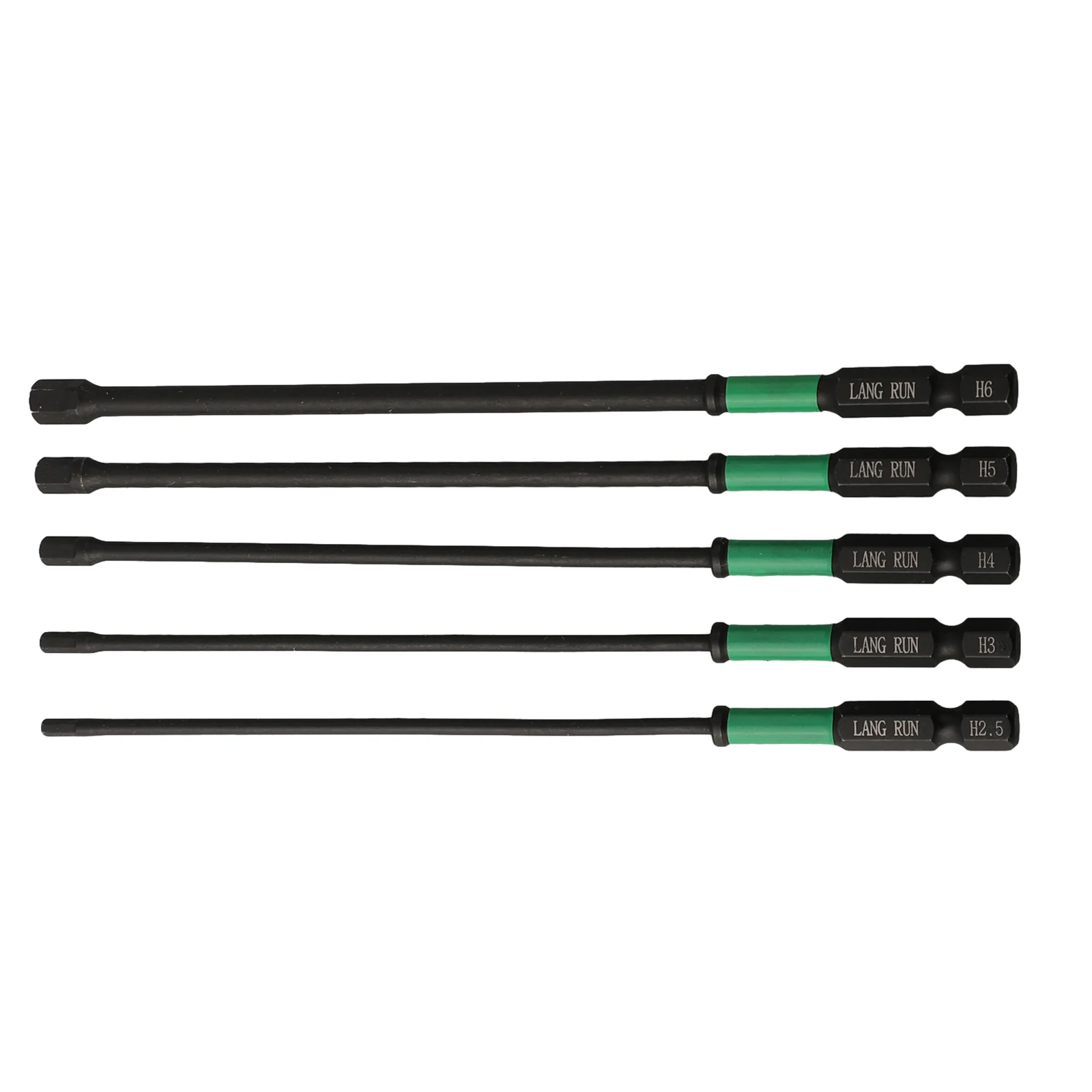 

New Screwdriver Bit H2.5 H3 H4 H5 H6 6.35mm Hex Shank Steel 1/4inch Handle 1/4inch Hex Shank 5 Pcs 6.35mm Handle