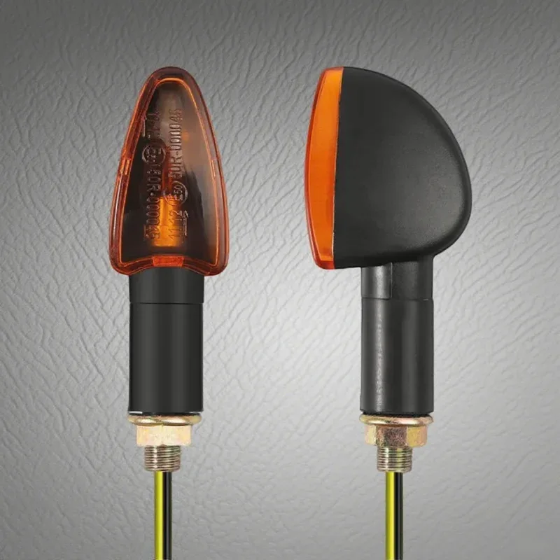 2 قطعة دراجة نارية بدوره إشارات أضواء مصباح مؤشر الوامض متوافق مع هوندا CBR 250R 300R CB300F CBF125 150 Stunner #2