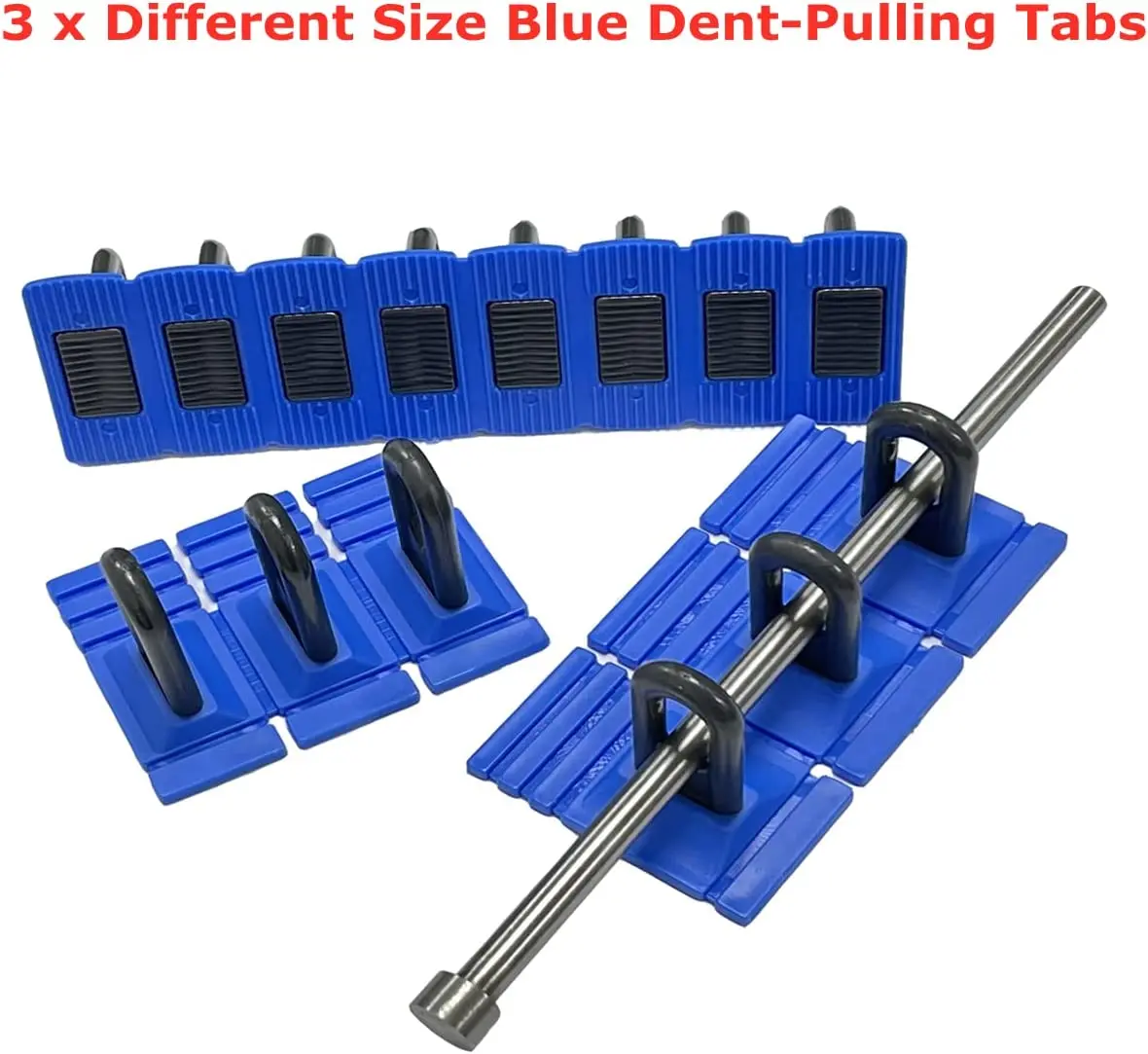 New Car Dent Repair Tool Auto Dent Puller Kit Heavy Duty Cars Body Dent Remover Glue Pulling Tabs Blue Pull Tools