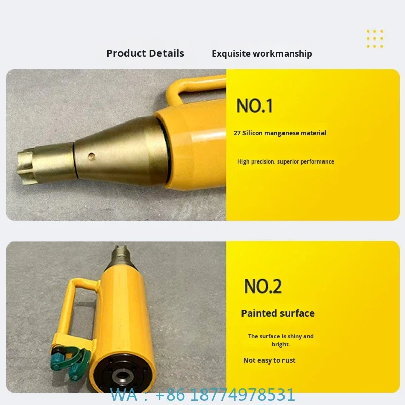 

p Jack QYC270 Model 70mm Cylinder Diameter Metal ConstructionRoad Bridge Electric Hydraulic 21-30T Single Rod Front Clam