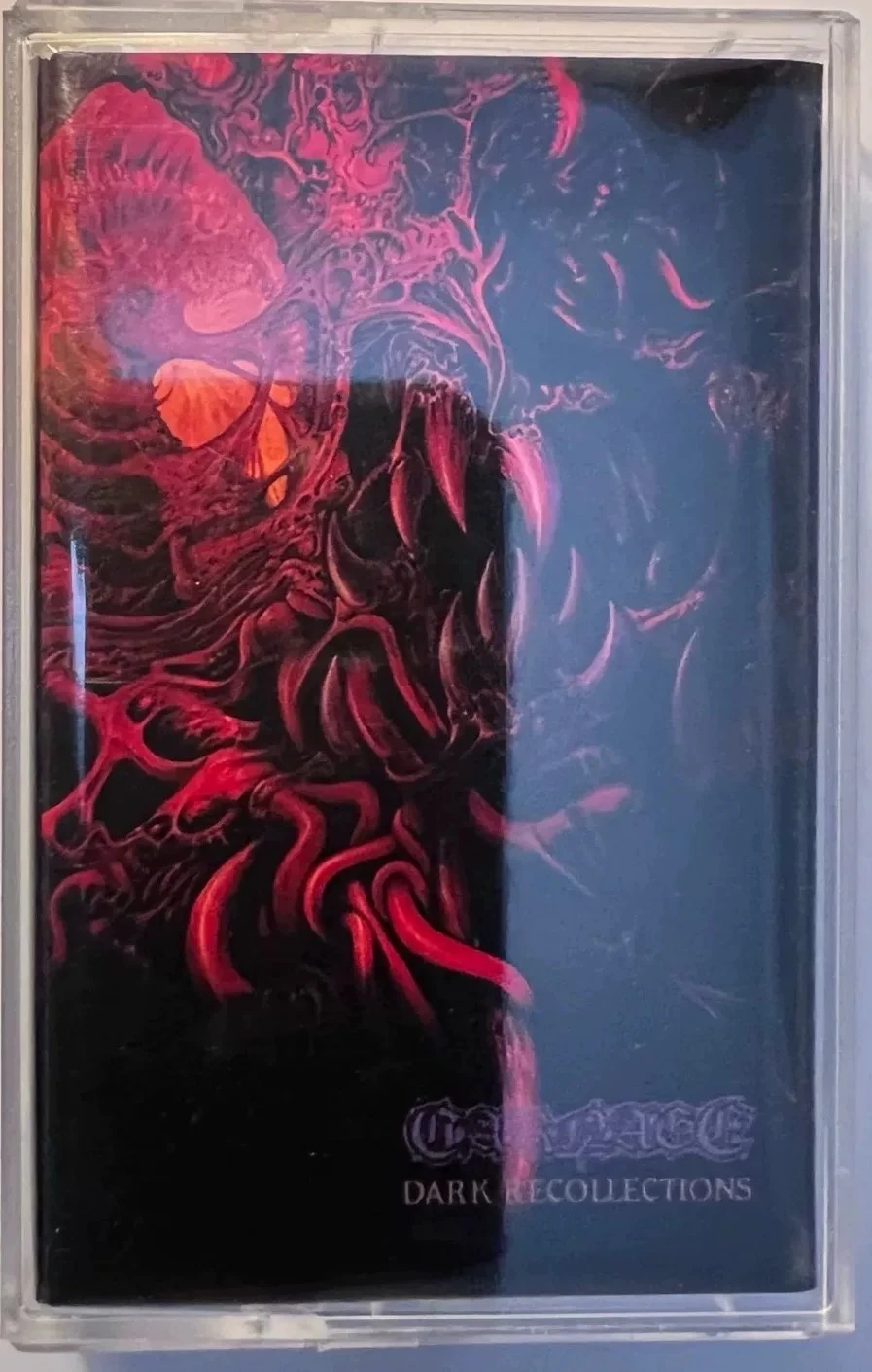 Cassette musicale Metal Carnage David Blomqvist, album Dark Recollections, cassettes déchirées, cosplay, Walkman, bandes originales de film, coffret cadeau