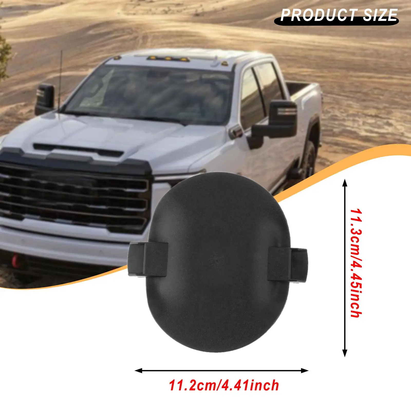 5個のプラットフォームヒッチ5THホイールマウントカバー、取り付け簡単、軽量、スペアパーツ、牽引ヒッチパーツ、頑丈で持ち運び可能