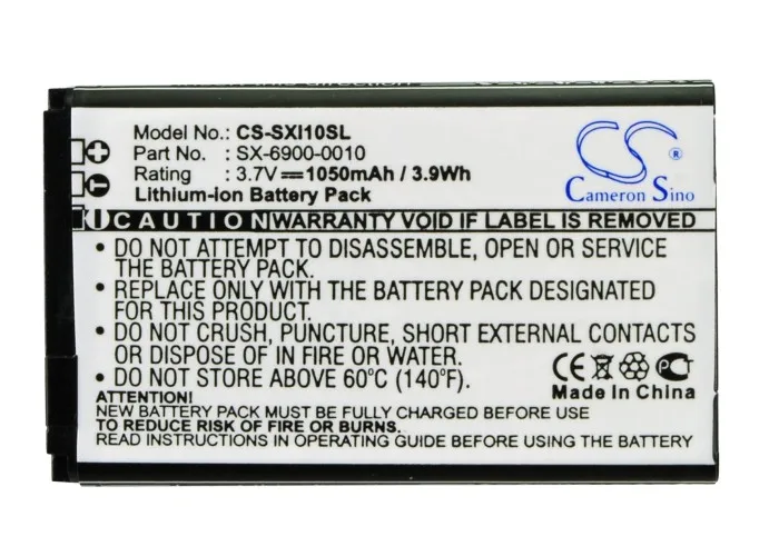 CS 1050mAh Battery For Sirius SX-6900-0010 XM Lynx  SXi1