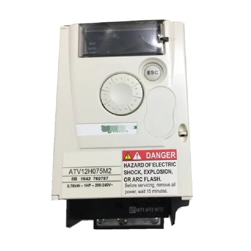 Original Schneider Telemecanique Vfd Velocidade Variável Unidade Atv12 Série Inversor Atv12h018 H037 H055 H075m2