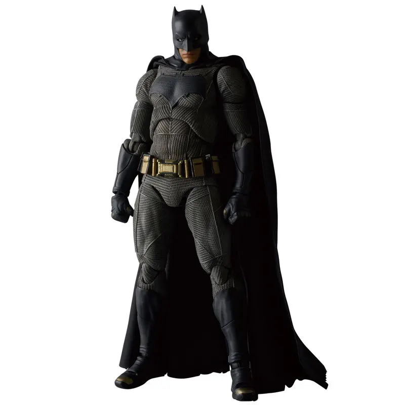 Batman DC Justice League Model Toy, cabeça articulada, cabeça mutável, boneca de coleção para menino, Bruce Wayne, MAF017