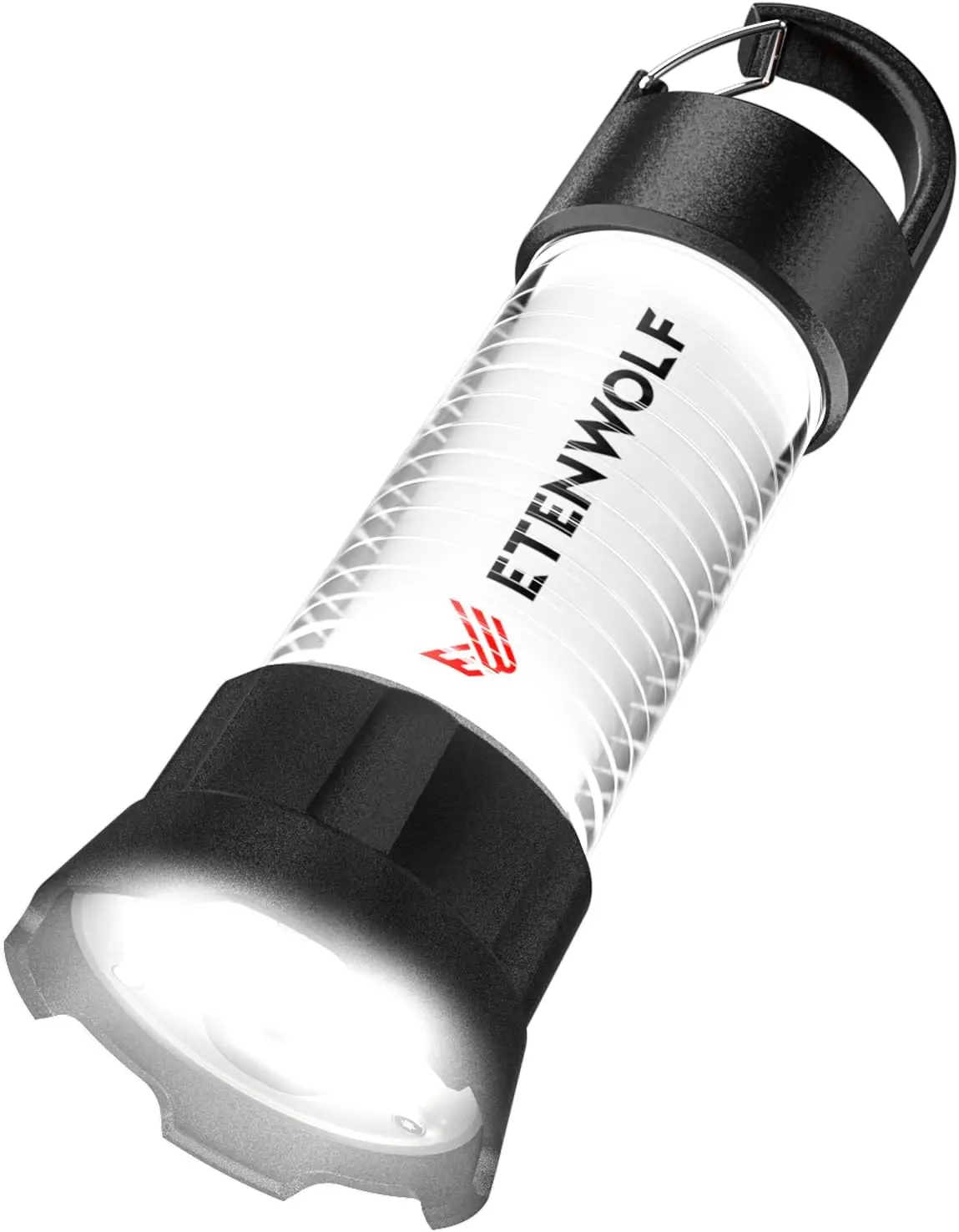 

2-in-1 Camping Lantern & Flashlight, 1000LM Rechargeable with 6 Modes, Waterproof Portable Light for Outdoor Emergency Use