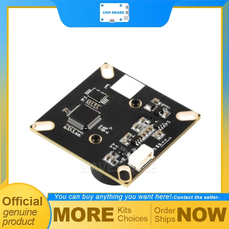 Waveshare PS5268 2MP M12 Camera Type B USB 2.0 HDR Module Rolling Shutter Dual Mic