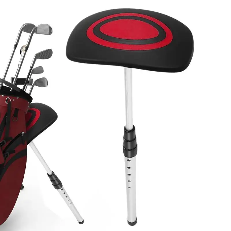 

Golf Travel Bag Support Rod Adjustable Aluminium Golf Support Stick With Top Cover Shock Resistant Protective Sports Equipment