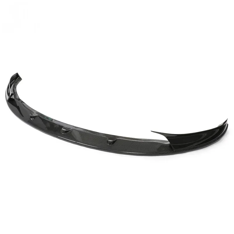 For 2024+ Model 3 Highland Dry Carbon Fiber Front Bumper Lip Type C True Carbon Front Spoiler Body Kit Protector Tesla