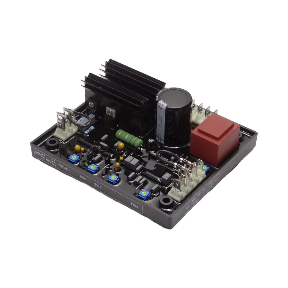 AVR R438 Automatic Voltage Regulators For Diesel Generators Durable Materials Rubber Steel Iron