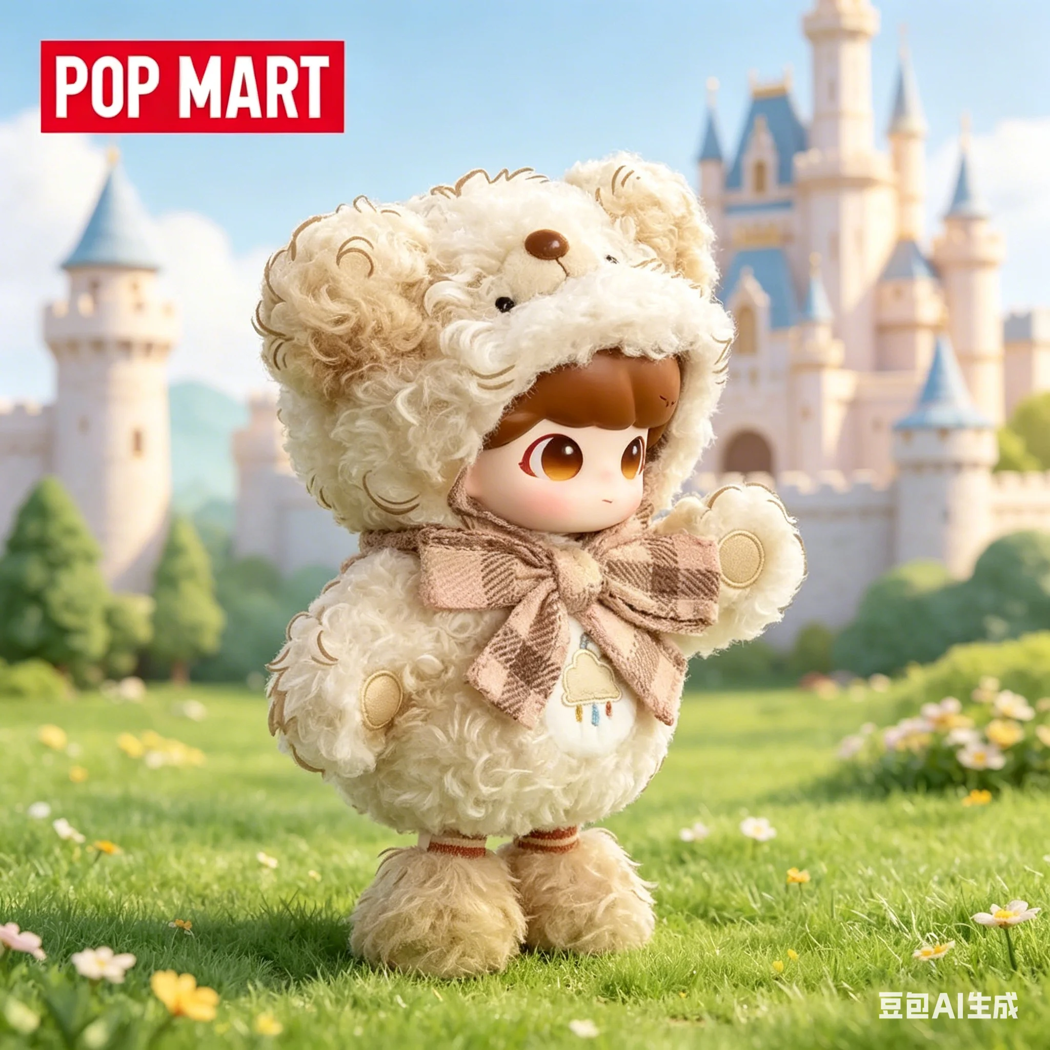 

POPMART DIMOO Kawaii Anime Tiny Puppy Series Action Figure - 1/8 Scale Blind Box Surprise Mystery Doll for Girls