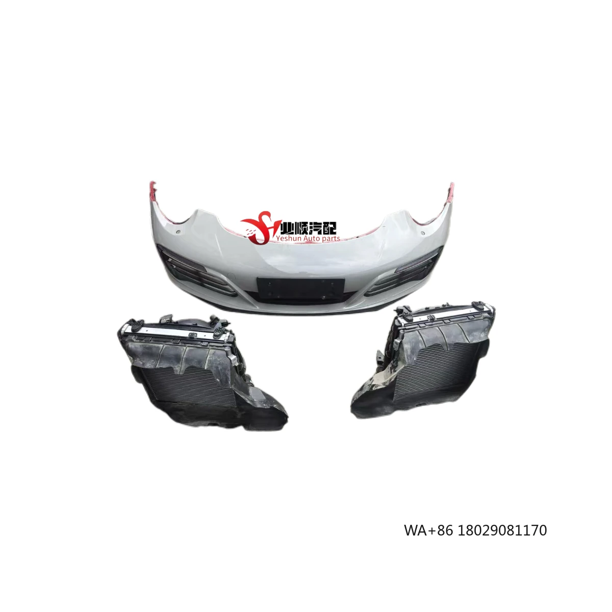 

Оригинальный Б/У Передний Бампер в Сборе для Porsche 911 Carrera с Водяным Баком, Электронным Вентилятором и Радиатором для Комплекта Кузова Автомобиля