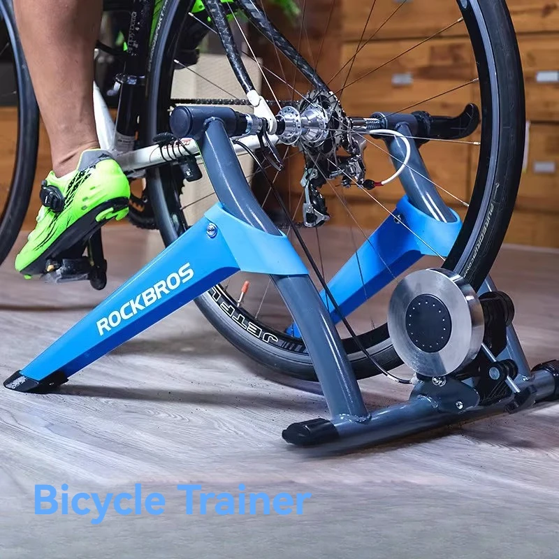 Magnetic Resistance Indoor Bike Trainer Stand for Road Mountain Bicycle Cycling Fitness Training Stationary Exercise Workout
