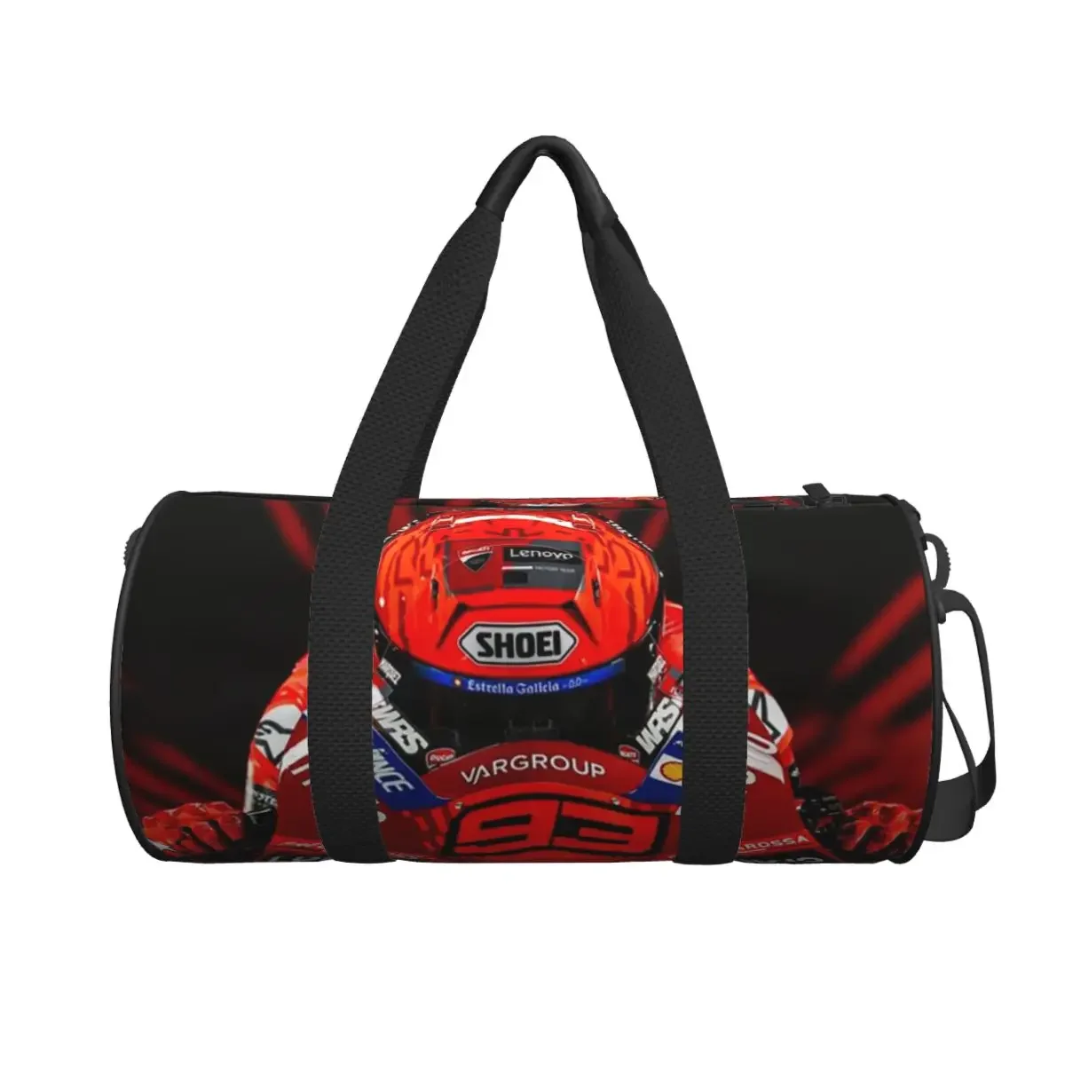 

Motorcycle Marc Marqueze 93 Large Duffle Gym Bag Multi-Functional Duffle Travel Bags Handbags Fitness bag
