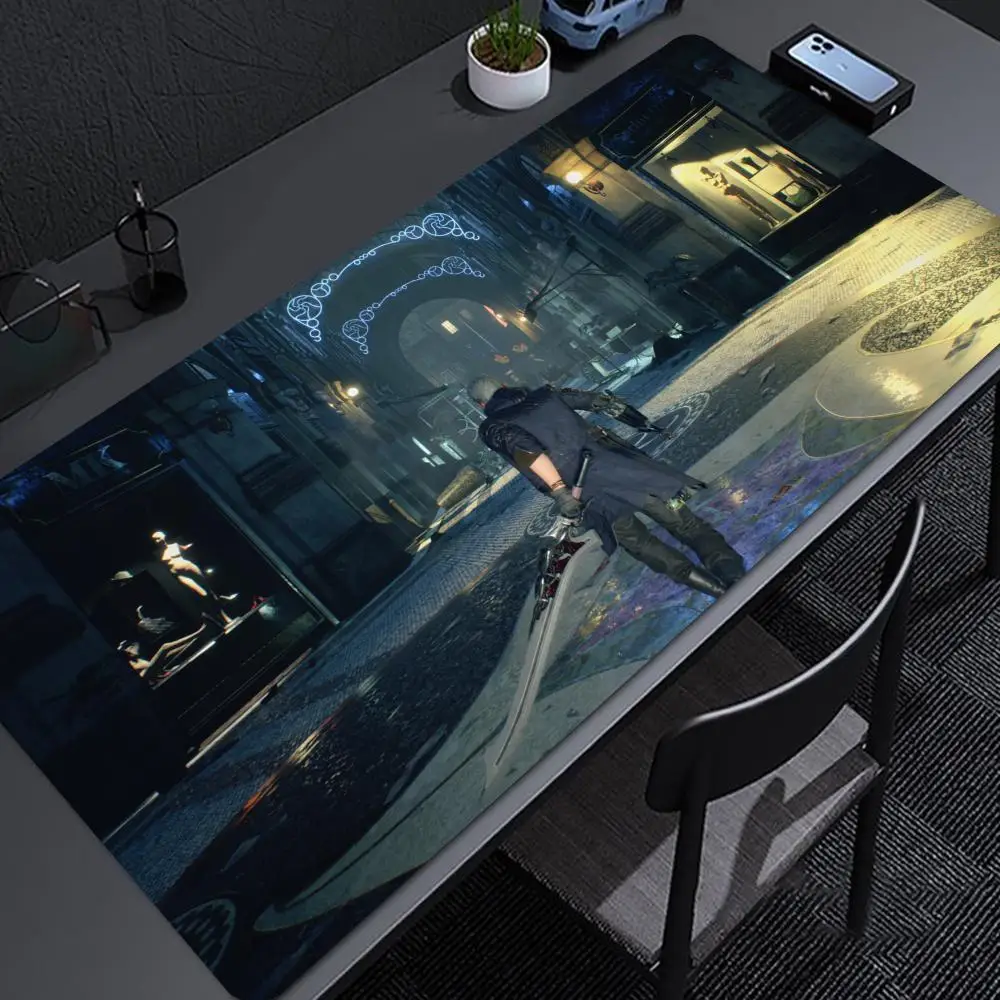 B-Battle D-Devil May Cry Mouse Pad 900x400mm Home Office Large Mouse Pad Gamer Waterproof PU Leather Desk Mat Computer mouse gam