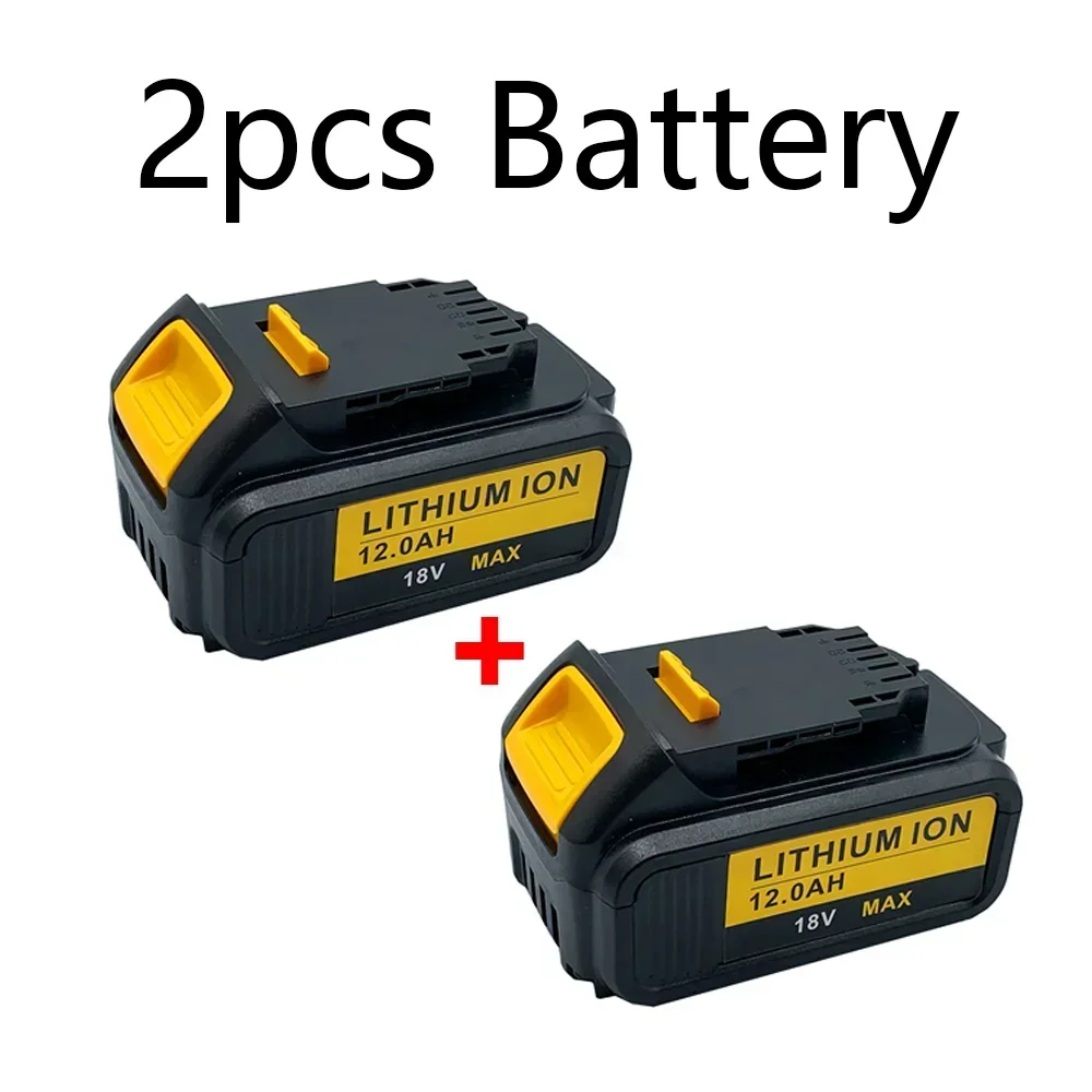 充電式リチウムイオンバッテリー,18v,12000mah,dcb180,dcb181,xj,dcb200,dcb201,DCB201-2,dcb204,dcb20