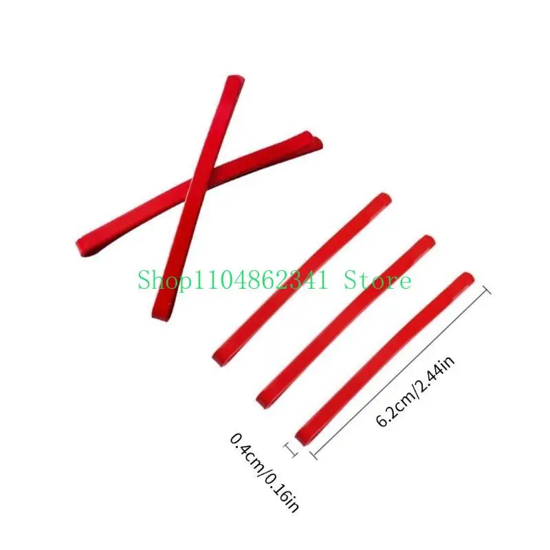 5asd Crimson Cosplay Bobby Pin Pin Pin Cosplay Hairpin Handmade Kiểu tóc ngọt ngào
