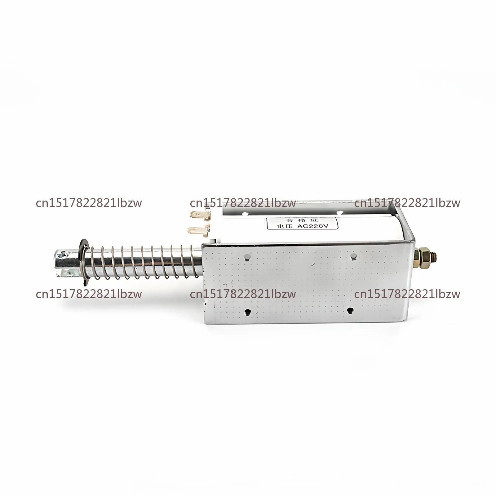 Push-Pull Electromagnet Open And Close Solenoid 24V 220V Long Stroke 60MM High Thrust Suction 15 KG