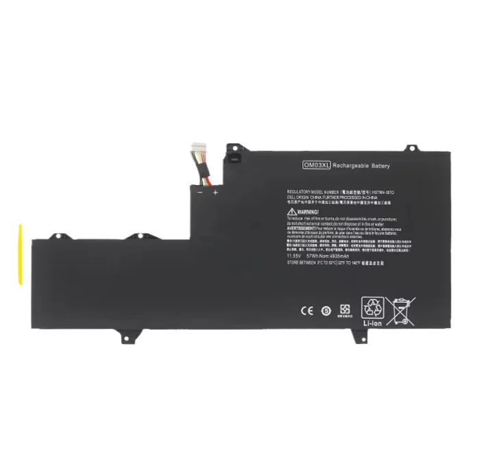 

Om03xl for hp elitebook x360 1030 g2 hstnn-ib7o laptop battery 4675mah