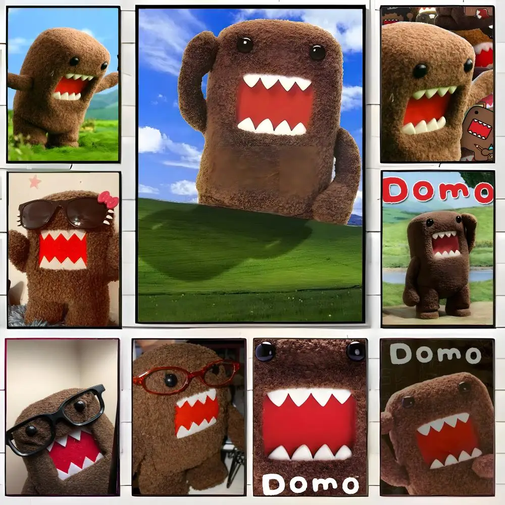 character mascot D‑Domo‑kun Poster Wall Art Print Decorative Mural Home Decor Gift Unframed