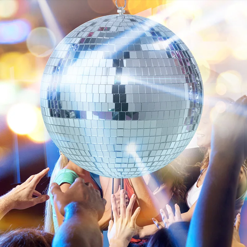 ديسكو كرة مرآة حفلة لامعة الكرة عيد الميلاد الديكور ضوء المرحلة الدورية كرة زجاجية الرجعية عاكسة KTV مصباح دي جي ديكور المنزل