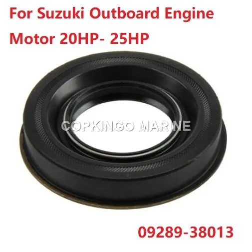 2Pcs Boat CRANKSHAFT Oil Seal for Suzuki Outboard Engine Motor 20HP- 25HP 09289-38013