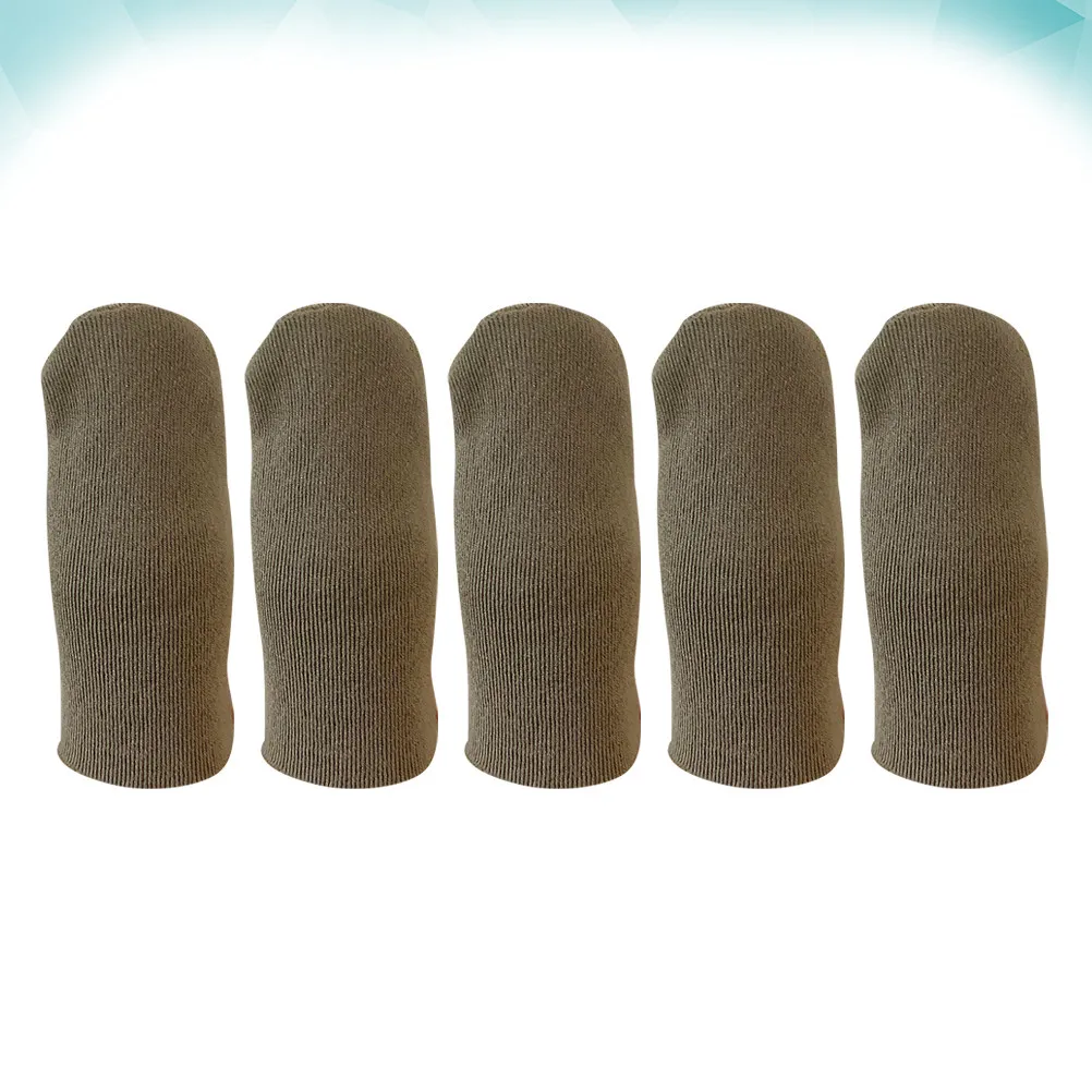 5Pcs Ultra-Thin Finger Covers for Mobile Gaming Anti-Sweat Touch-Sensitive Screen Protector Sweatproof Lightweight Thumb Sleeve