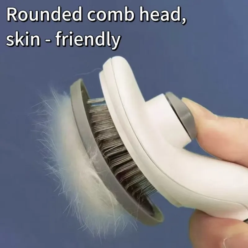 

Щетка для собак, расческа для кошек, самоочищающаяся щетка для удаления шерсти домашних животных, инструменты для ухода за кошками, расческа для удаления домашних животных, аксессуары для собак