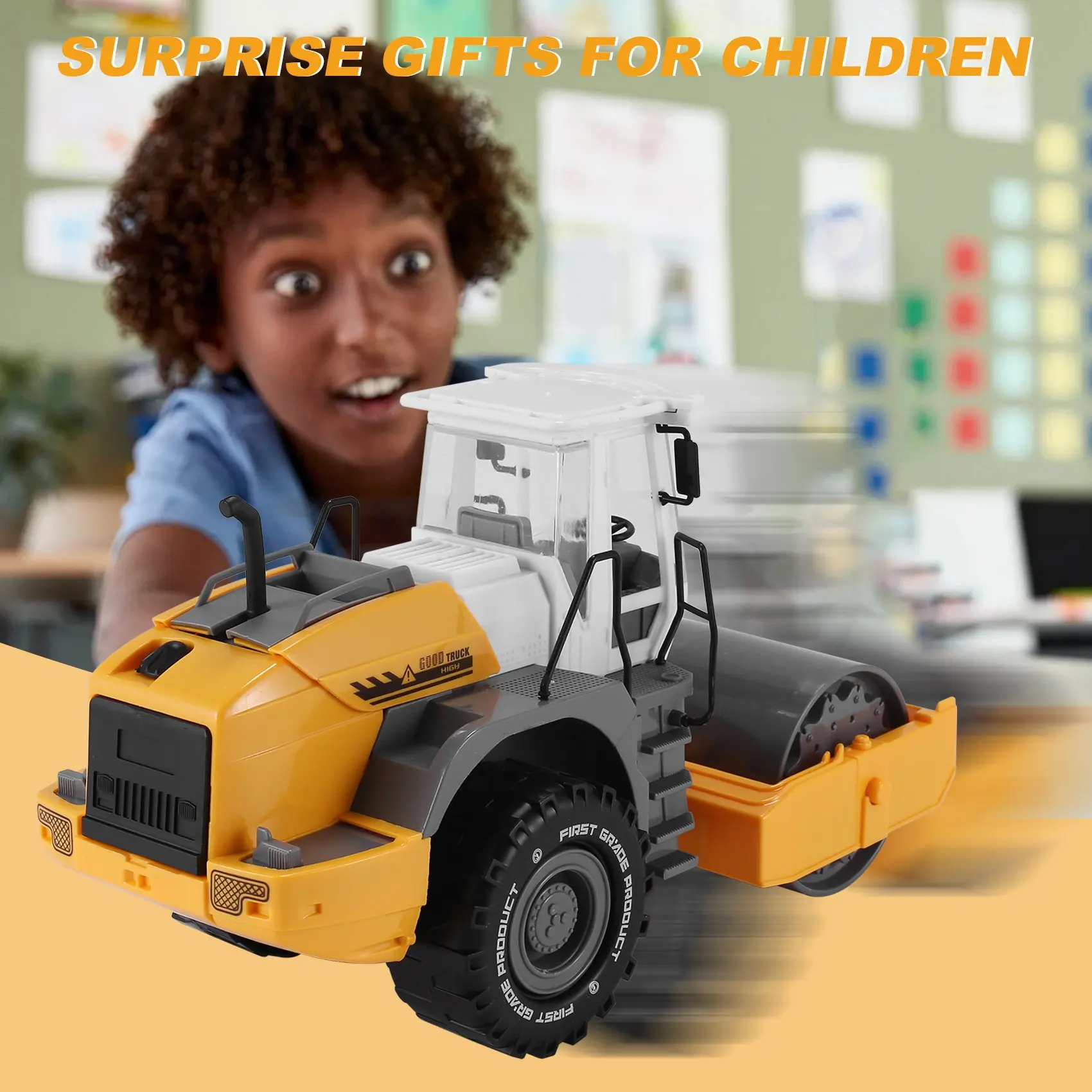 รถก่อสร้างแบบใช้แรงเสียดทาน A07I, รถซ่อมแซมแบบเฉื่อย, ยานยนต์วิศวกรรม, สำหรับเด็กอายุ 2-6 ปี