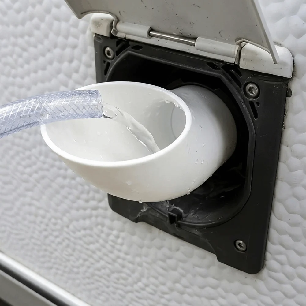 3D Printed Water Filling Aid Tool Universal Portable Water Fill Helper Lightweight RV Water Tank Fill Tool Rv Water Tank Filling