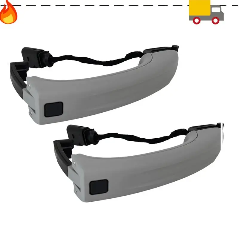 

2Pcs 4L0837205B Smart Outside Door Handle For Q7 2007-2015 4L0837207A 4L0 837 205B Exterior Door Handle W/Key
