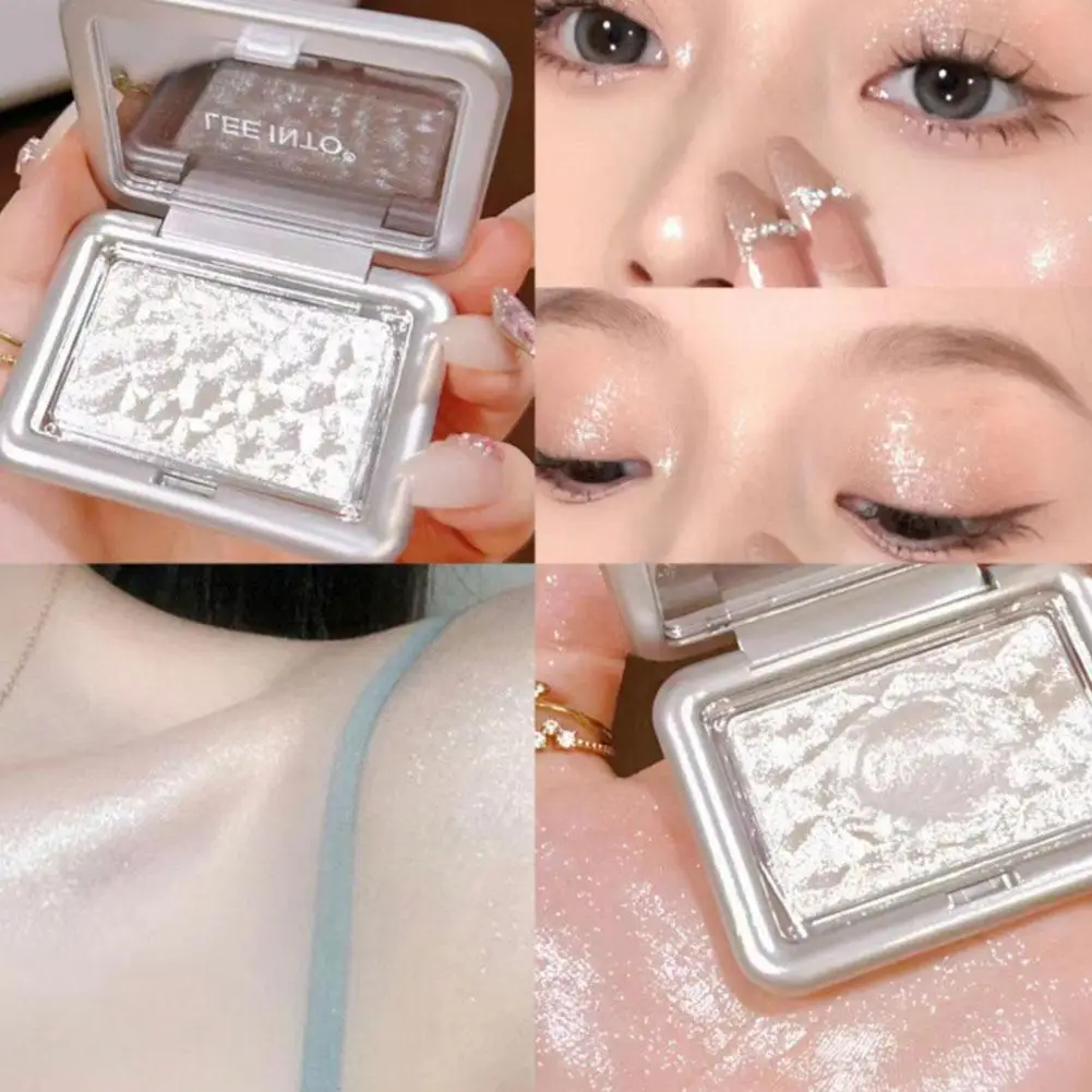 부드러운 왁시 하이라이팅 크림 파우더, 브라이트닝 아이 메이크업, 여성용 하이라이터 팔레트, M5T2, 3 가지 색상  Best5