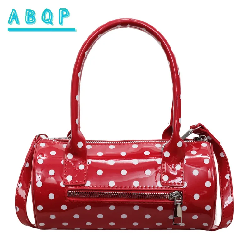 

New Women's Shoulder Bag Luxury Brand Fashion Polka Dot Women's Shoulder Crossbody Bag Large Capacity Women's Bag High Quality