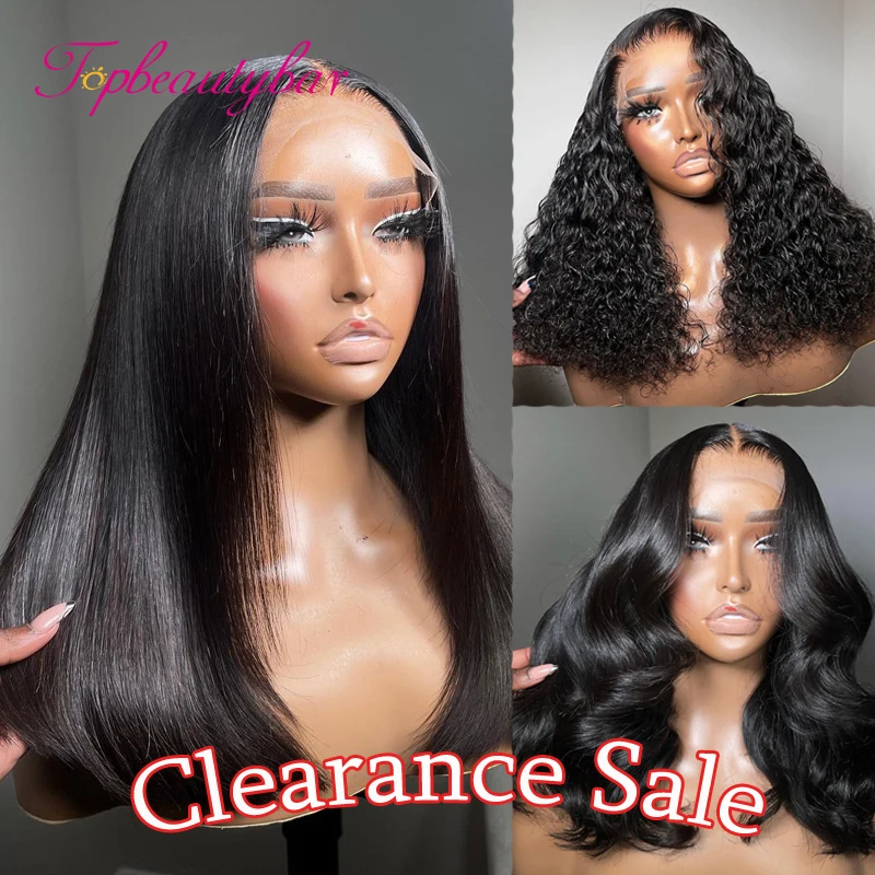 Sale Promotion Fast Shipping 13x4 Lace Front Wig Human Hair Wig Straight 150 Density Peruvian Remy Hair PrePlucked For Women