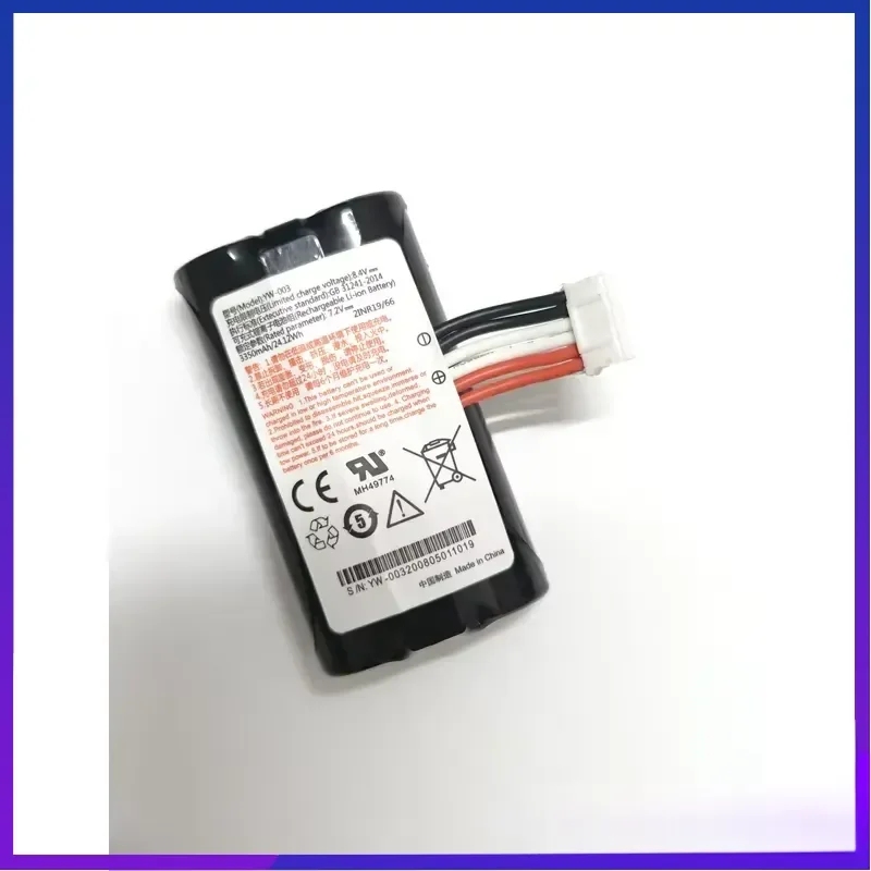 New Battery for PAX A910 A930 VEKEN YW-001 YW-002 XKD-173 3350mAh High Capacity Rechargeable Li-ion Battery Pack