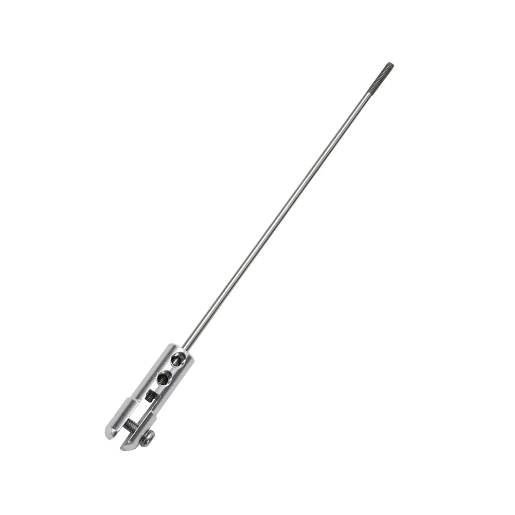 Aluminiumlegierung Clevis 2mm Aluminiumlegierung M2 Servohorn Lenkstangenhalterung Ersatzteile für RC-Boot-Flugzeugmodelle – Detail 15