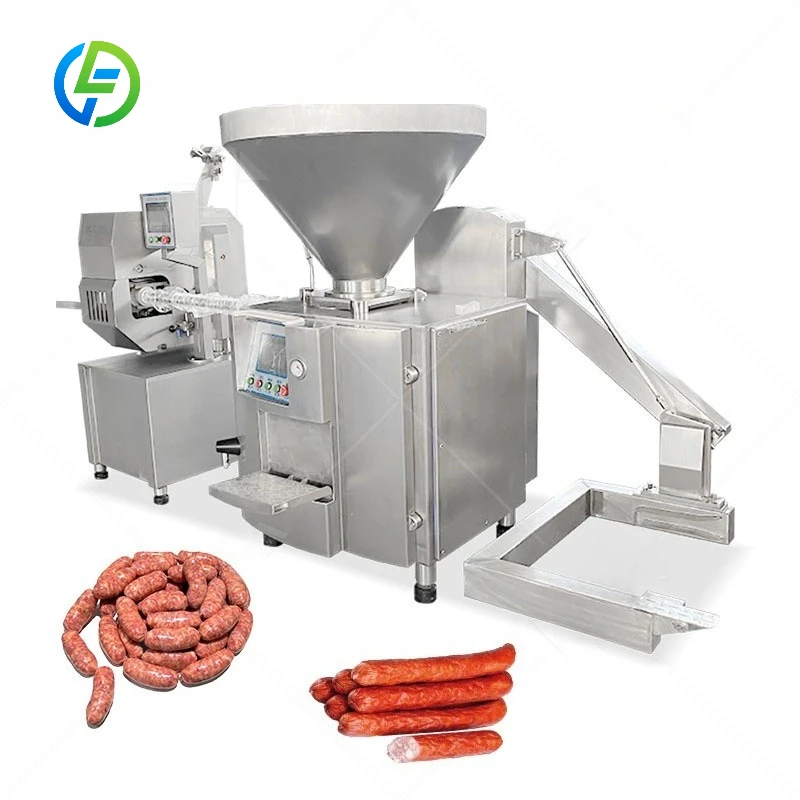 Customized Industrial Meat Sausage Filler Machine Electric Vertical Sausage Stuffer Equipment For Commercial Sausage Production