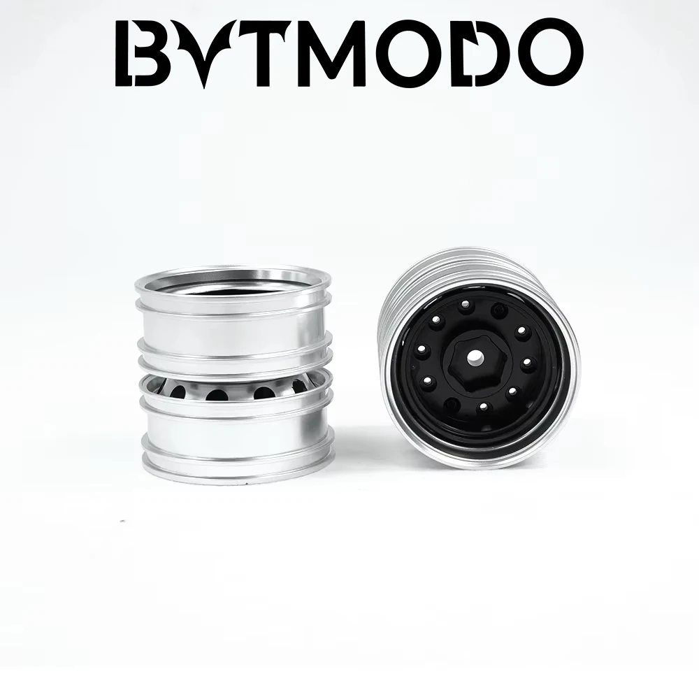 Rc Wheel Hub Truck Rear Rim Metal Hub for 1/14 Tamiya RC Truck Benz ACTROS 3363 SCANIA Car Tractor Dump VOLVO MAN Upgrade Parts