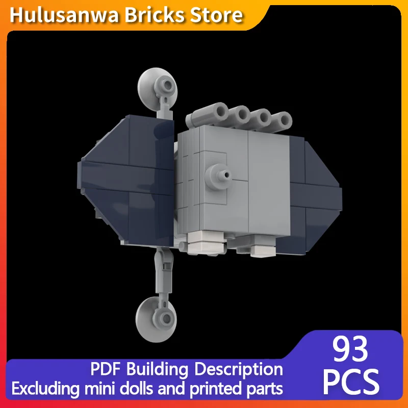 

Military Spacecraft Model MOC Building Bricks War Equipment Modular Technology Gifts Holiday Assemble Children Toys Suit