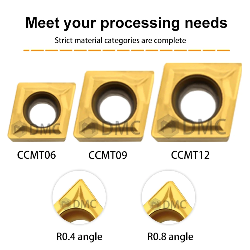 CCMT سلسلة 060204 060208 09T304 09T308 120404 120408 LF9018 مخرطة CNC ثقب داخلي تحول أداة معالجة أجزاء الصلب القاطع