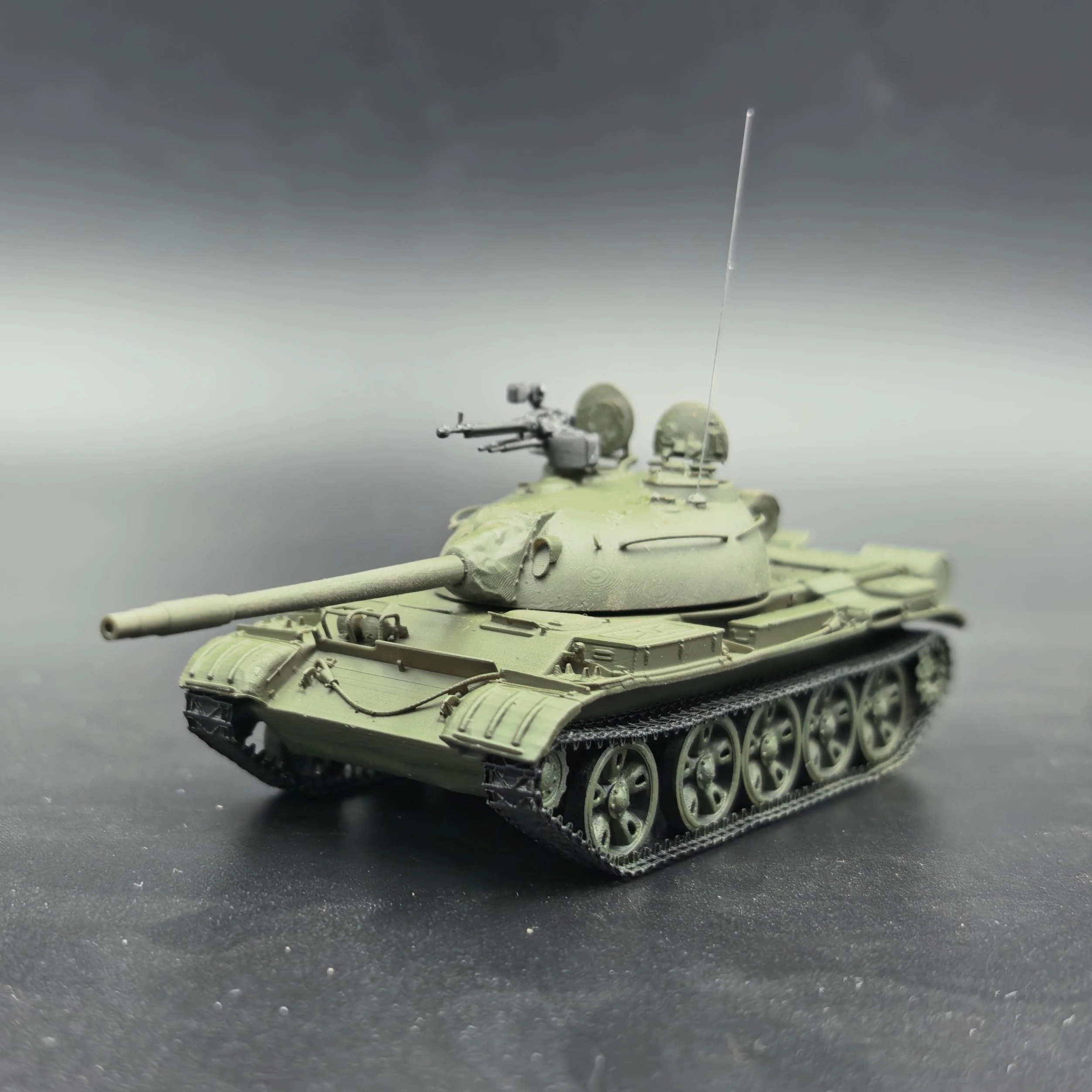 Light Tank Model 62 Style 72 Proportion Finished Product Nume Model Other Material Anti-Air Tank Model Toy for Collectors