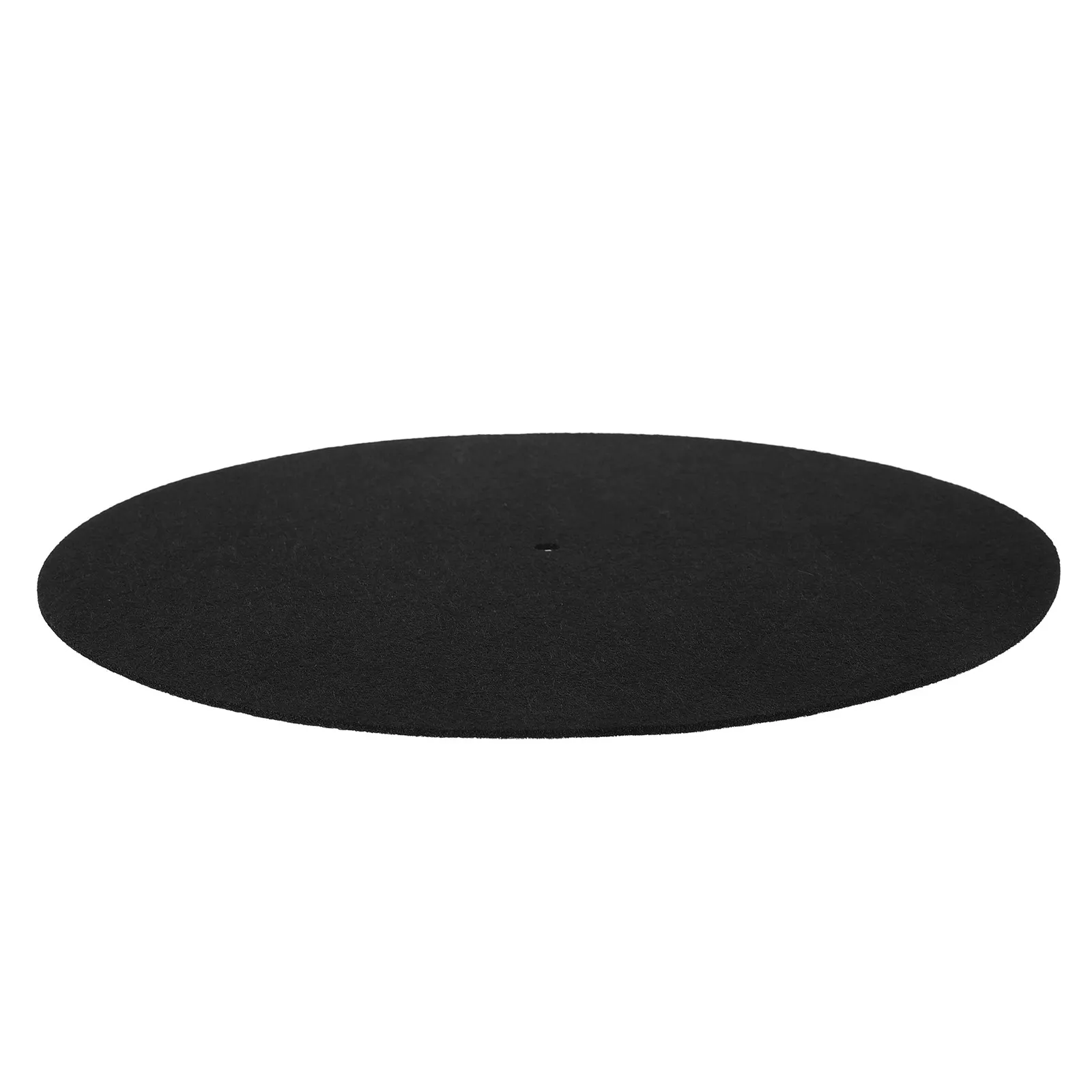 Turntable Wool Mat Vinyl Slipmat High Performance Platter Pad Reduces Static Improves Audio Clarity Sleek Design Record Player