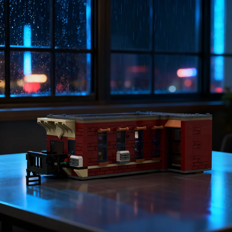 417pcs MOC Super Heroes Marvelled Spider Manned Miles Morales Apartment Model Toys Building Blocks Architecture Christmas Gifts