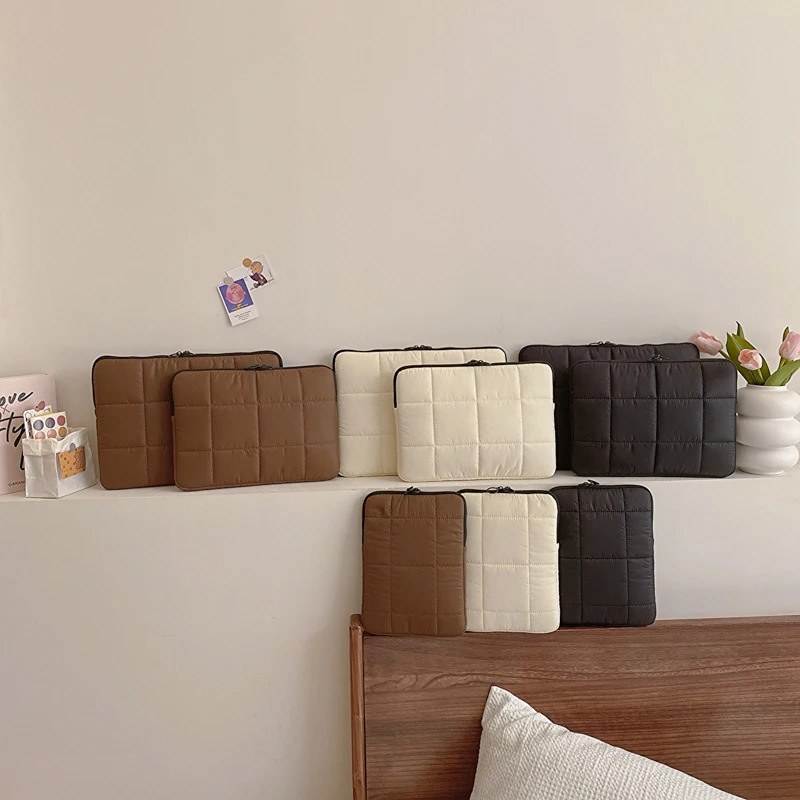 Women Waterproof Laptop Computer Protective Sleeve Bag For Macbook For Thinkbook For DELL For IPad Girl Laptop Protector