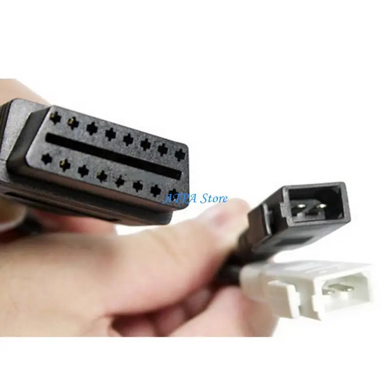 

U13C 2x2 PIN до 16 CIN OBDII OBD2 Диагностический адаптер кабельный шнур OBD 2 Сканер OBDII