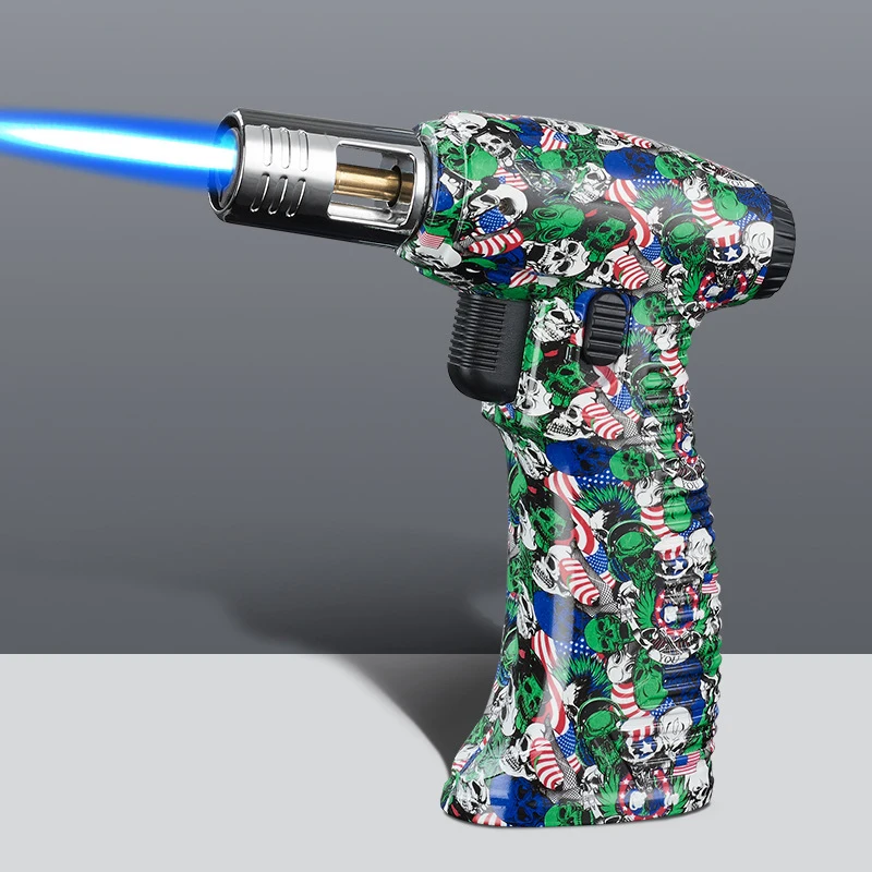 Personalized spray gun grip spray gun, multi-purpose high-temperature welding gun, inflatable lighter