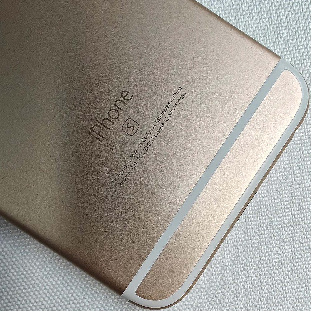 هاتف Apple iPhone 6s 4G LTE المحمول 16/32/64/128GB ROM 4.7 بوصة IPS LCD Touch ID 5MP + 12MP كاميرا A9 DualCore IOS هاتف محمول