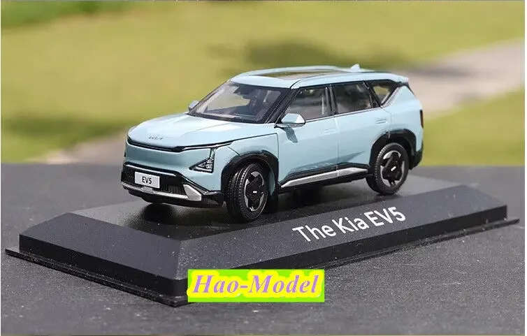 

1/32 For EV5 The Kia Alloy Diecast Model Car Boys Toys Kids Gifts Hobby Display Ornaments Collection Blue